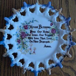 Decorative Glass Plate